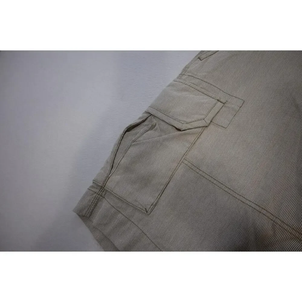 Polo Ralph Lauren Striped Cargo Shorts Rugged Baggy Mens Size‎ 34